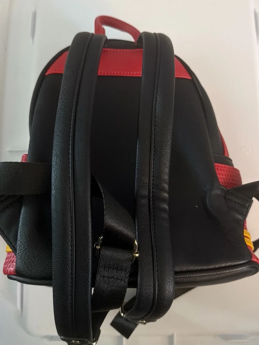 Loungefly Harry Potter 07 Black Red Yellow Mini Backpack